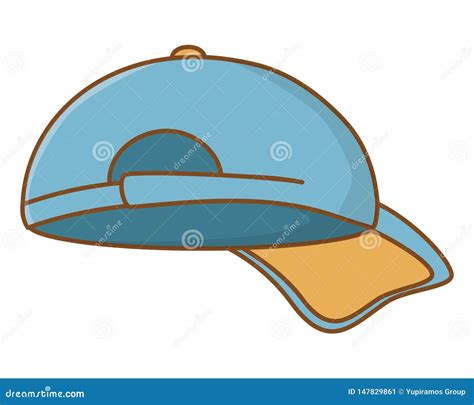 Backwards Cap Men Clothing Isolated Stock Vector - Illustration of vintage, fashion: 147829861