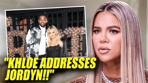 Khloe Kardashian Reflects On Jordyn Woods Ties After Tristan Drama