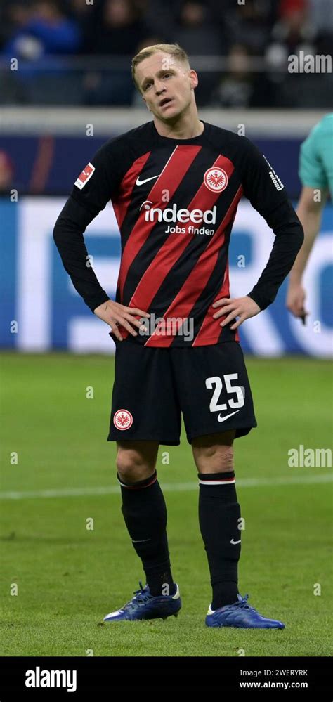 Donny Van De Beek Fotografiert Beim Fu Ball Bundesliga Spiel Eintracht