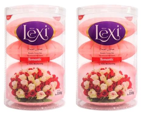 Royal Lexi Мыло туалетное Romantic, 4 х 110 гр, 2 уп - купить с ...
