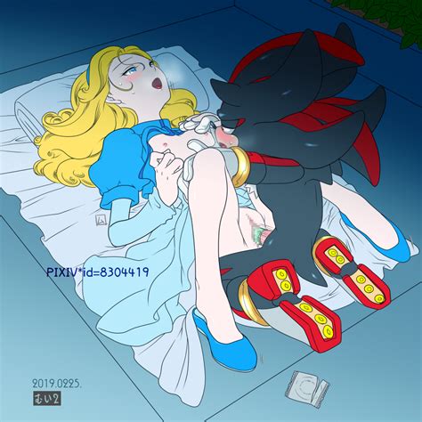 Muitobio Maria Robotnik Shadow The Hedgehog Sonic Series Boy Girl Black Hair Blonde