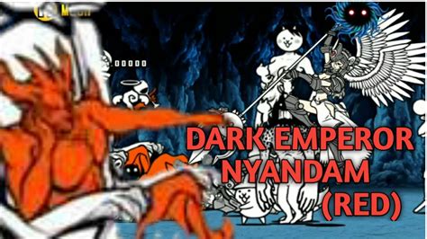 The Battle Cats Derrotando Al Emperador Oscuro Nyandam Red Youtube