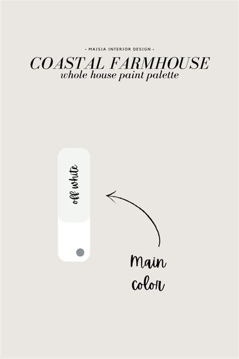 Coastal farmhouse benjamin moore color palette – Artofit