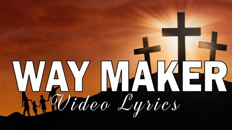 You Are Here Moving In Our Midst Sinach Way Maker Video Lyrics