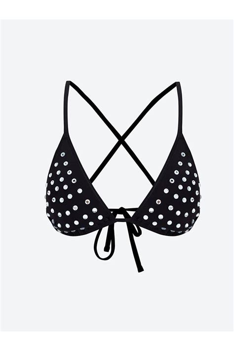 LC Waikiki LCW DREAM Parlak Taş Baskılı Kadın Bikini ÜstFiyatı Yorumları Trendyol