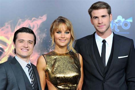 From The Archives Jennifer Lawrence Josh Hutcherson And Liam