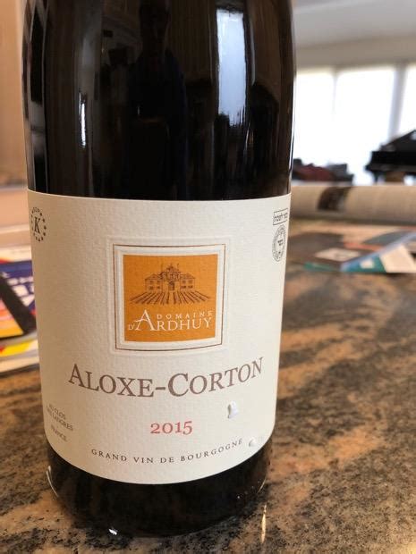 2016 Domaine d Ardhuy Aloxe Corton France Burgundy Côte de Beaune