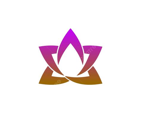 Lotus Logo Beautiful Plant Healthy Vector, Beautiful, Plant, Healthy PNG and Vector with ...