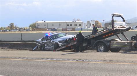 Police Chase Ends In A Crash On I 5 Kobi Tv Nbc5 Koti Tv Nbc2