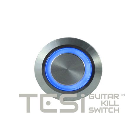 Tesi Filo Mm Led Momentary Push Button Guitar Kill Switch Stainless