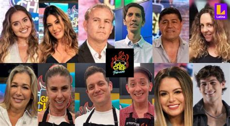 Quién es quién en la temporada 4 de El Gran Chef Famosos de Latina tdpe RESPUESTAS EL
