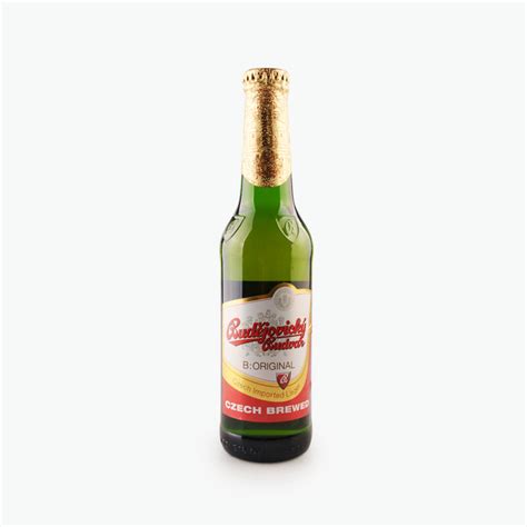 Budejovicky Budvar Czech Premium Lager 330ml