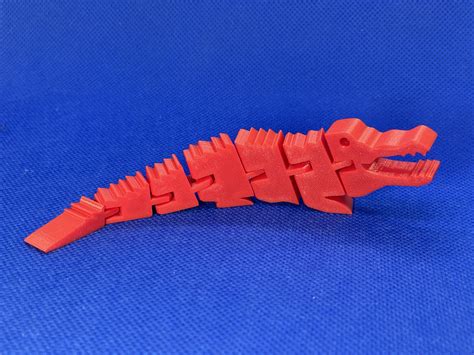 Articulated Flexi Crocodile By Mrmila Makerworld