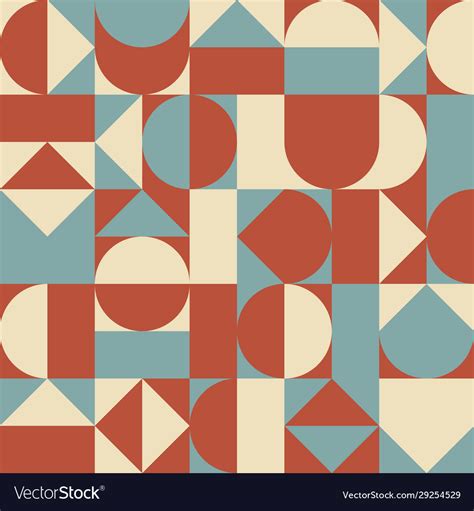 Modern abstract geometric seamless pattern Vector Image