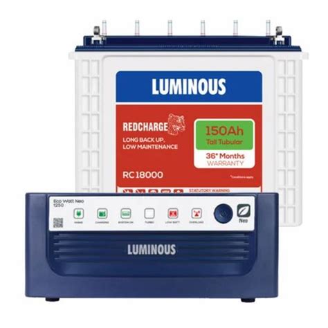 Luminous Rc Tubular Batteries V Months At Rs In