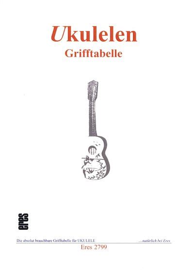 Ukulelen Grifftabelle Im Stretta Noten Shop Kaufen