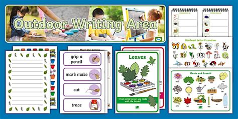 Outdoor Writing Area Resource Pack Twinkl Teacher Made