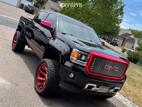 Lifted Red Gmc Trucks