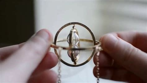 Harry Potter Time Turner Hermione Granger Kum Saati Kolye Zamanda