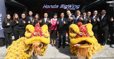 First Honda Bigwing Centre Launched In Setapak New Straits Times