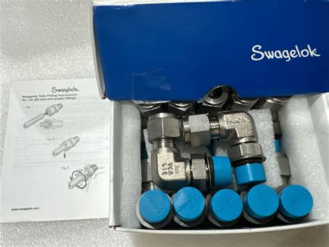 New Swagelok Ss 600 2 6st Tube Fitting Positionable Male Elbow Box Of 14pcs Ebay