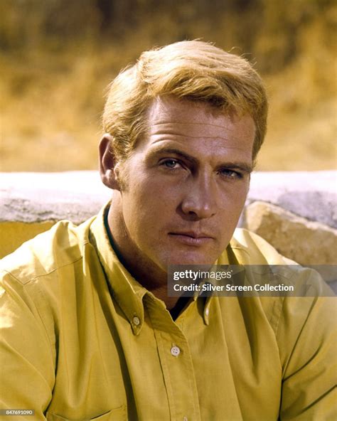 American Actor Lee Majors As Heath Barkley In The American Western