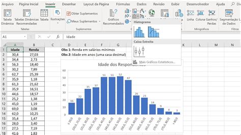 Como Fazer Histograma No Excel