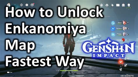 How To Unlock Enkanomiya Map Fastest Way Genshin Impact Youtube