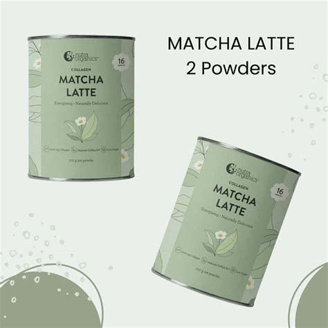 Nutra Organics Collagen Matcha Latte