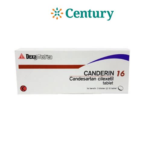 Jual Canderin Mg Strip Isi Tablet Candesartan Cilexetil