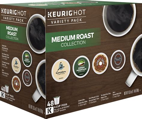 Keurig Medium Roast Variety Pack K-Cup® Pods (48-Count) multi - Best Buy