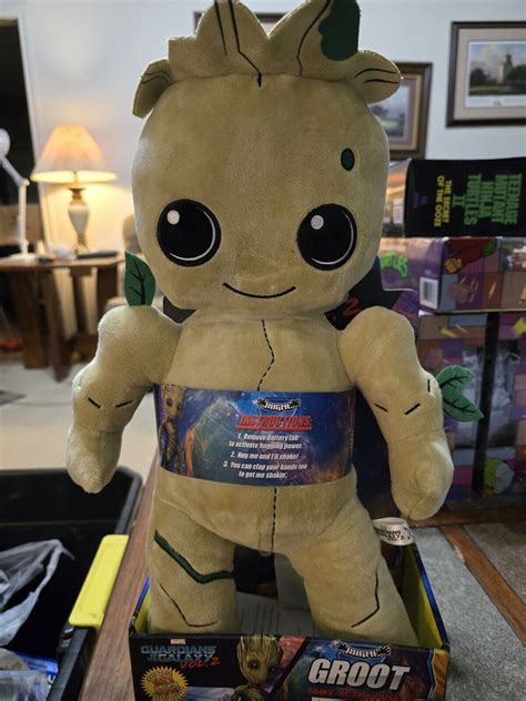 Guardians Of The Galaxy Baby Groot Hugme Vibrating Plush Stuffed