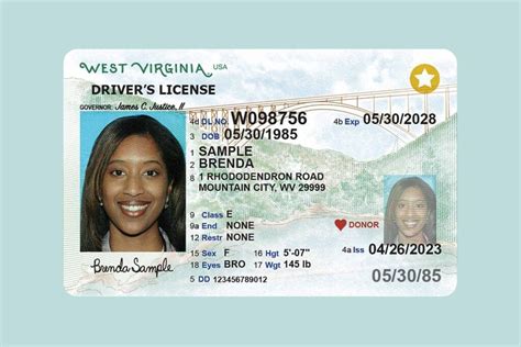 West Virginia Unveils Driver S License Design Featuring New River Gorge