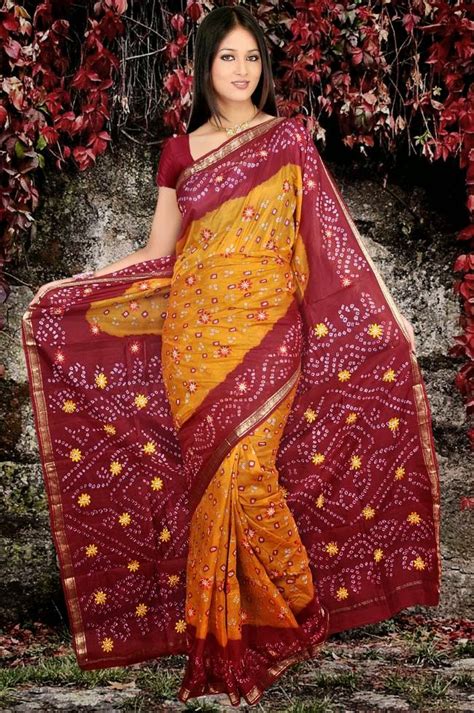 Indian Arts Bandhani Sarees