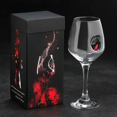 Бокал Дарим Красиво для белого вина, для красного вина, 350 мл - купить ...