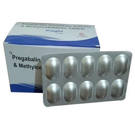 Pregfix Pregabalin Methylcobalamin Tablets 10 X 10 At ₹ 1560box In Ambala