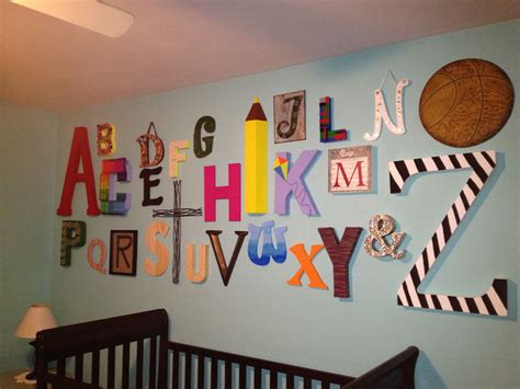 Alphabet On Wall