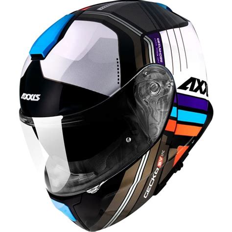 Axx S Gecko Sv Ep C B Gloss Blue Ene A L R Kask Fiyat