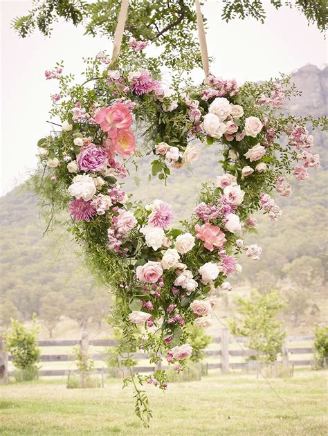 40 Heart Shape Wedding Ideas | Wedding flowers, Wedding decorations ...