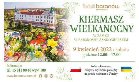 KIERMASZ WIELKANOCNY W ZAMKU W BARANOWIE SANDOMIERSKIM Aktualności