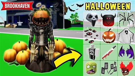 Roblox Brookhaven But It's Scary HALLOWEEN Costumes | Id Codes - YouTube