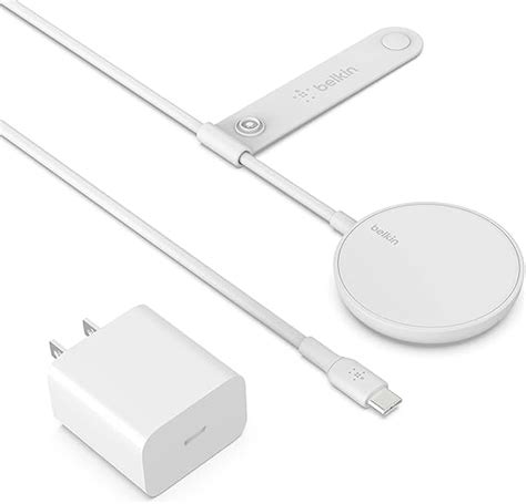 Belkin Cargador Inal Mbrico Magn Tico Fuente De Alimentaci N Incluida