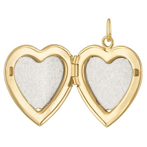 Diamond Heart Locket 14k Gold Charm Lockets Love And Sweet Sentiments