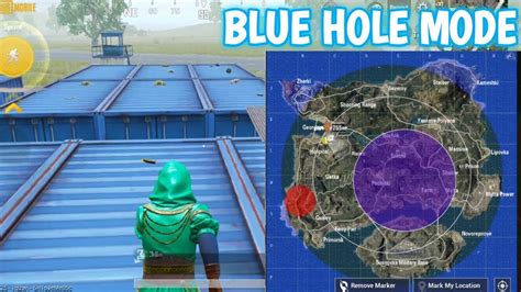 PUBG Mobile Bluehole Mode Gameplay New Things In Blue Hole Mode