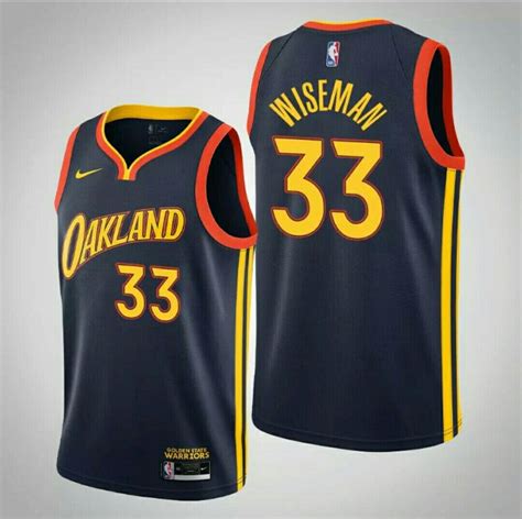 Steph Curry, Wiseman 2021 Oakland Warriors Swingman Jersey, Men's ...