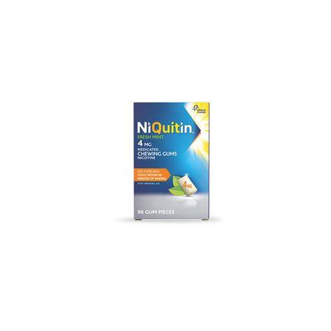 Niquitin Cq Freshmint Gum Mg Pack Of Smoking Aids From Chemist