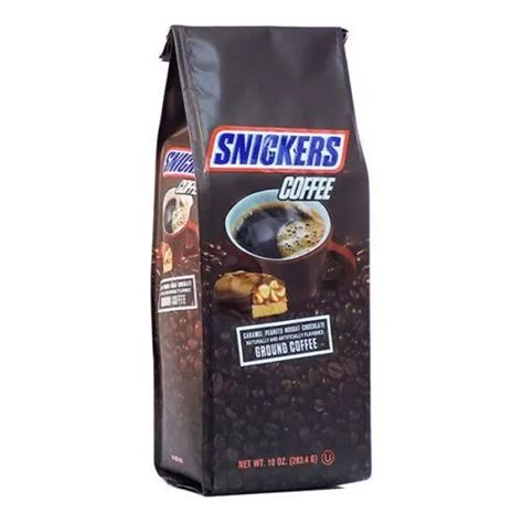 Cafe Snickers Molido Caramelocacahuetes Turrón Y Chocolate Envío Gratis