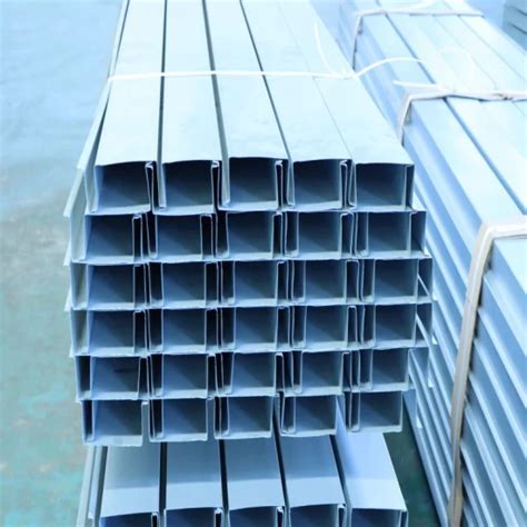 Hot Rolled Cold Formed Steel Profile Galvanized C H U Shaped Channel Steel Steel Profile And Steel