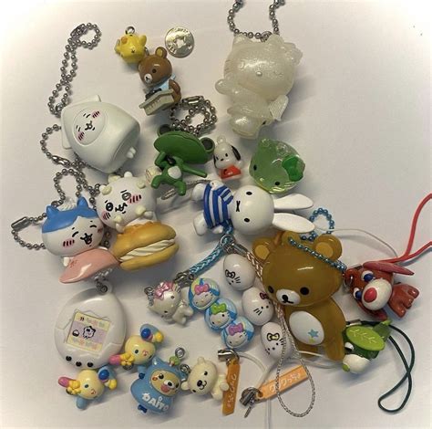 Cute Charms Bead Charms Pochacco Miffy Cute Keychain Keyrings