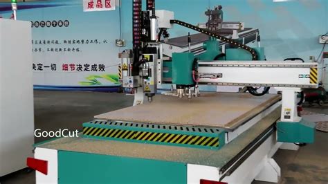 Goodcut Atc Drill Cnc Router Machine With Good Quality Youtube